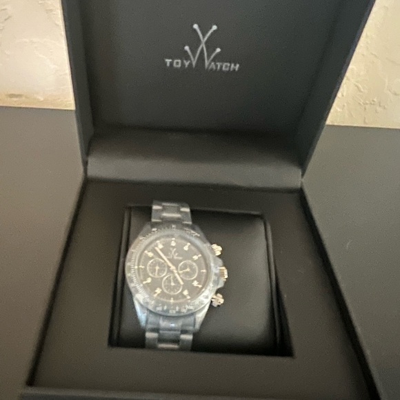 ToyWatch Dark Gray Metallic 43mm Chronograph Watch main image 7
